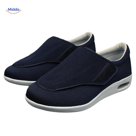 Trendstep dunkelblaue Schuhe mit Belüftung