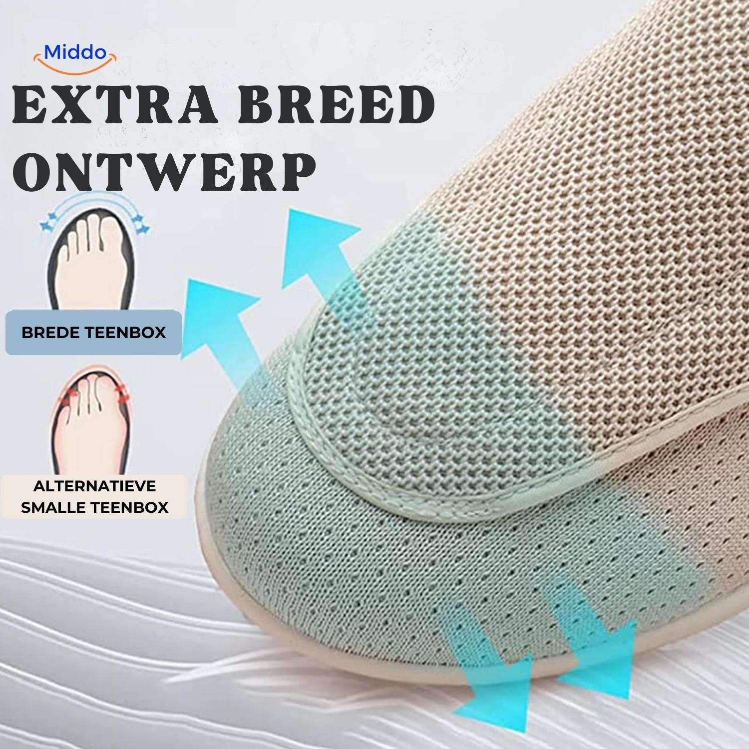 Trendstep extra breites Design mit Zehenraum middo.nl