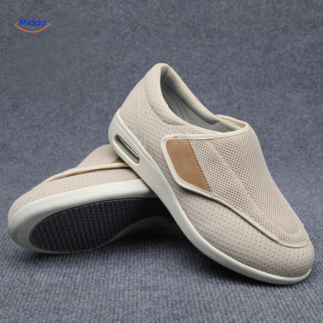 Trendstep Schuhe beige mit hellbraunen Details