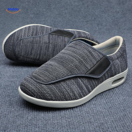 Trendstep Schuhe dunkelgrau mit Klettverschluss