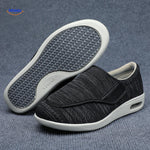 Trendstep Schuhe schwarz mit grauen Akzenten und Luftpolster middo.nl