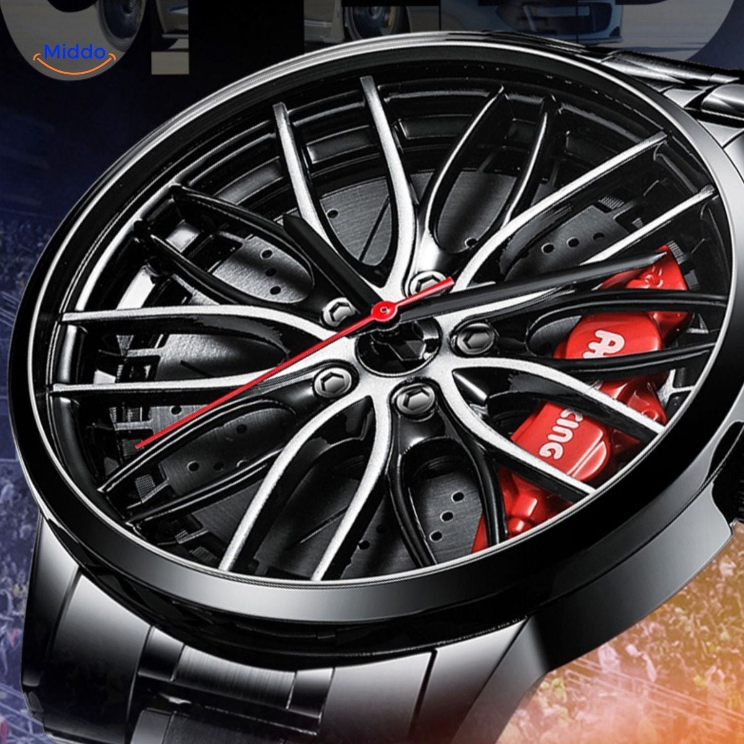 TurboGear Automatisches Uhr-Design mit industriellem Stil und Präzision www.middo.de