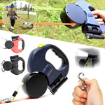 Twintails Easywalk robuste Rollleine mit Haken für Hundedoppelleine