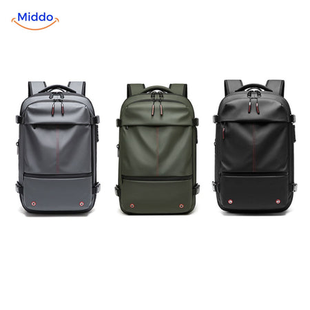 VacuPro Pack drei Farben Auswahl wasserdichter Reise-Rucksack middo.de