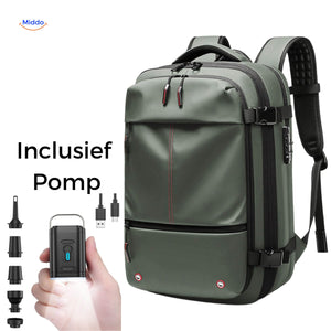 VacuPro Reisetasche inklusive Pumpe grün