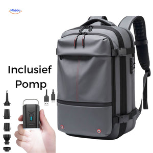 VacuPro Reisetasche inklusive Pumpe graue Farbe