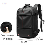 VacuPro Rucksack inklusive Pumpe schwarze Farbe