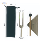 VibeClean Heilungsstimmgabel-Set mit 432Hz Gabel und Werkzeug www.middo.de