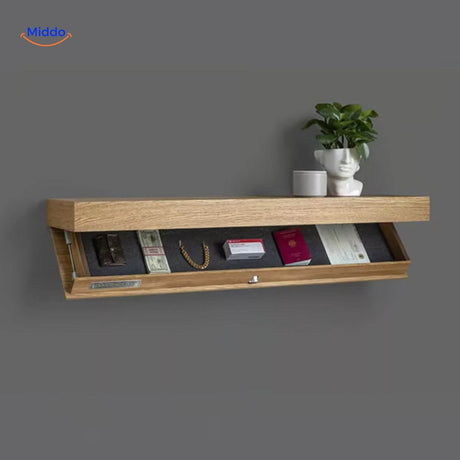 Vinaluxe Regal aus Holz mit Stauraum für Schmuck und Pässe www.middo.de