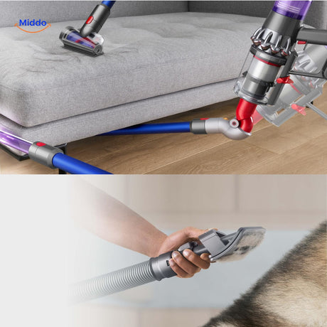 VisiClean Bürste Hund Pflege Staubsauger Haar Entfernen www.middo.de