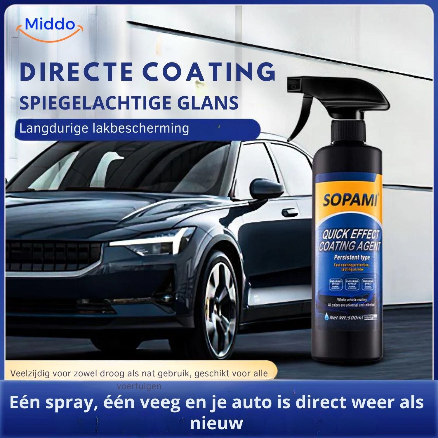 VisiShield Autocoating direkte Beschichtung Hochglanz