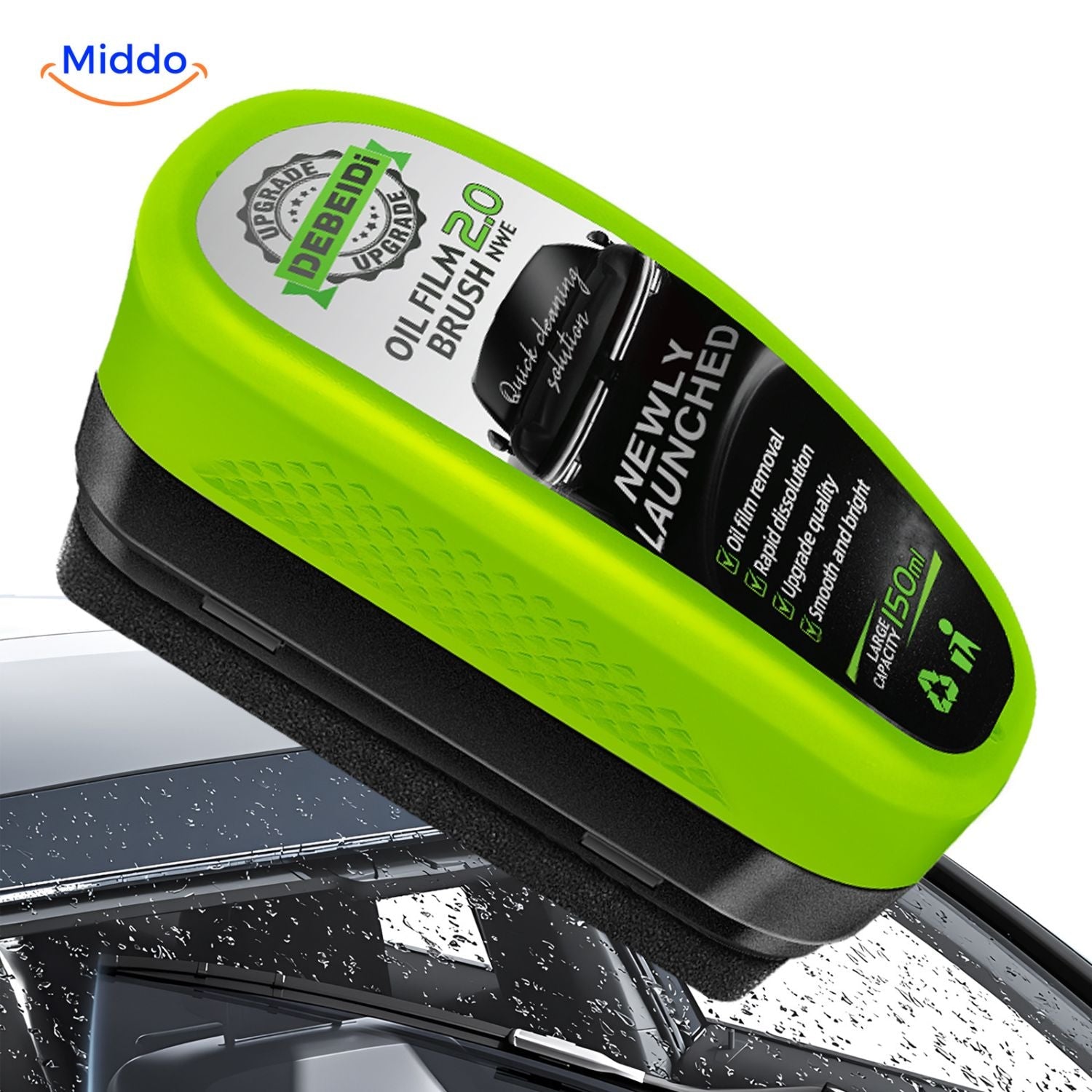 VisiShield Autocoating Glasbürste für Regen Glasreiniger für Autos