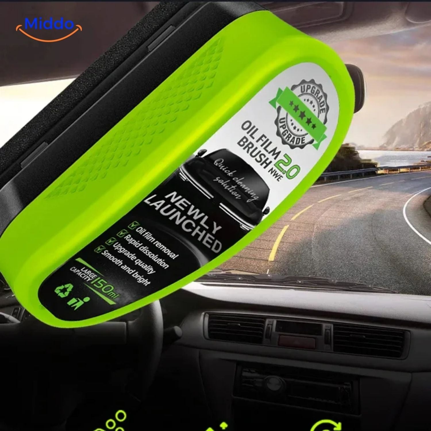 VisiShield Autocoating Glasreiniger für klare Sicht auf dem Auto