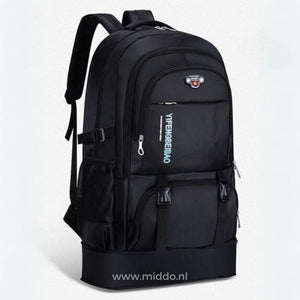 Schwarzer VoyagePro Adventure Rucksack mit viel Stauraum