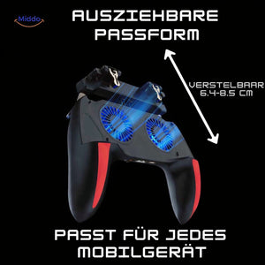 GameFlex H10 Mobile Gaming Controller – FPS-Griff mit Ventilator & wiederaufladbarem Akku – Ansicht 3