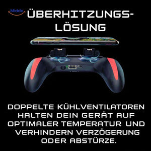 GameFlex H10 Mobile Gaming Controller – FPS-Griff mit Ventilator & wiederaufladbarem Akku – Ansicht 4