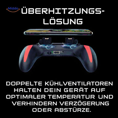 GameFlex H10 Mobile Gaming Controller – FPS-Griff mit Ventilator & wiederaufladbarem Akku – Ansicht 4