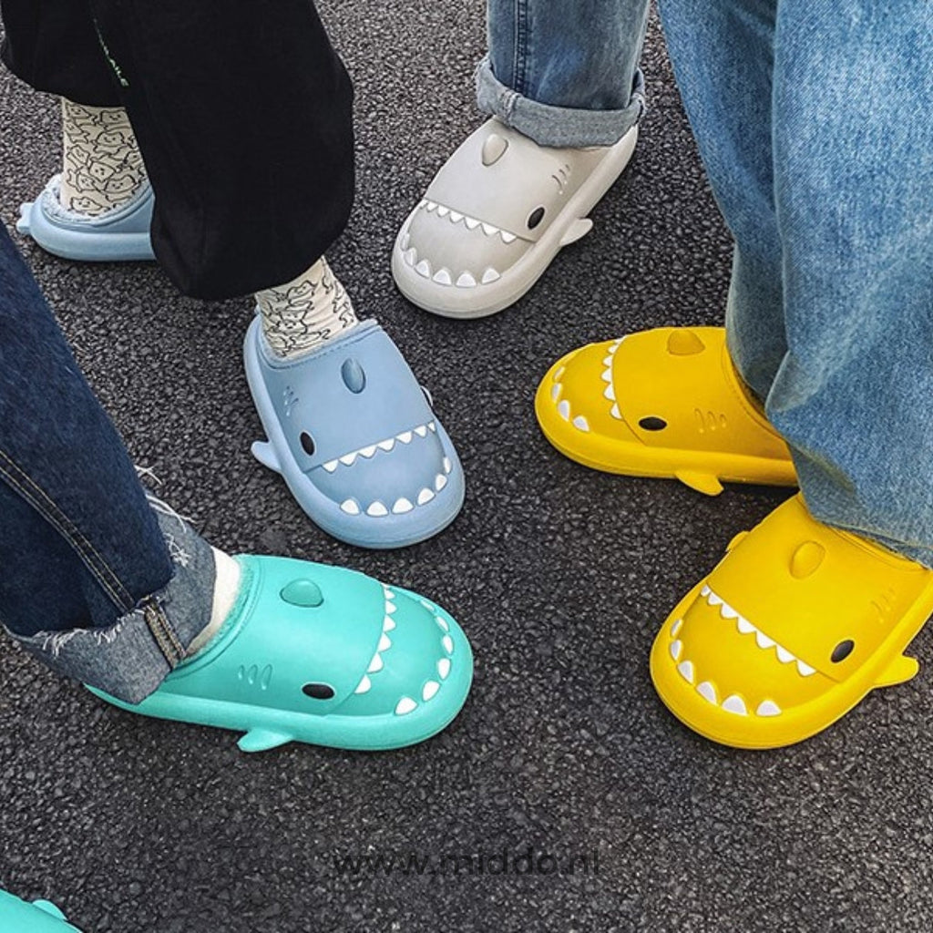 WintersSharkies halten Ihre Füße warm und trocken.