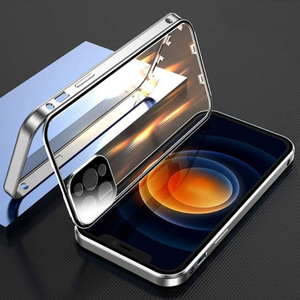 WonderCase kabelloses Laden für iPhone in Silberfarbe