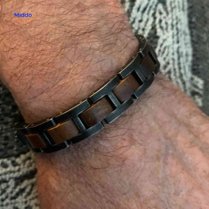 Woodforge Armband – Holzarmband für Herren verfügbar auf www.middo.de