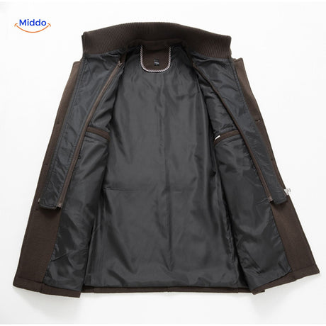 WoolGuard Doppelte Kragen Innenseite Winterjacke