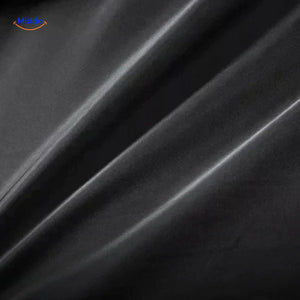 WoolGuard Doppelkragen Schwarze Jacke Textur