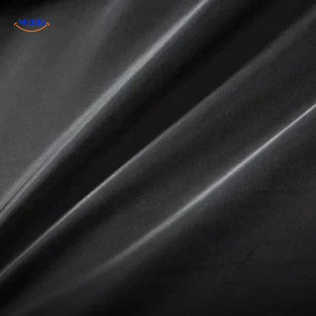 WoolGuard Doppelkragen Schwarze Jacke Textur