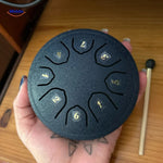 ZenTone Mini Schwarz Stahl-Trommel Handheld-Größe www.middo.nl