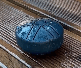 ZenTone wasserfester Trommel im Regen www.middo.nl