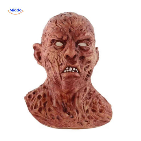 Zombiora Maske - Gesichtsmaske mit sichtbaren Zähnen kaufen auf www.middo.de