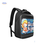 adVibe LED Rucksack Pixel Art Mädchen