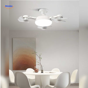 AeroGlow Ventilatorlampe Designleuchte mit Deckenventilator für das Esszimmer