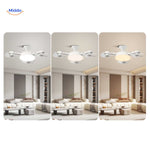 <aeroglow ventilatorlampe drei Farben einstellbares LED-Licht Wohnzimmerlampe www.middo.de</a>