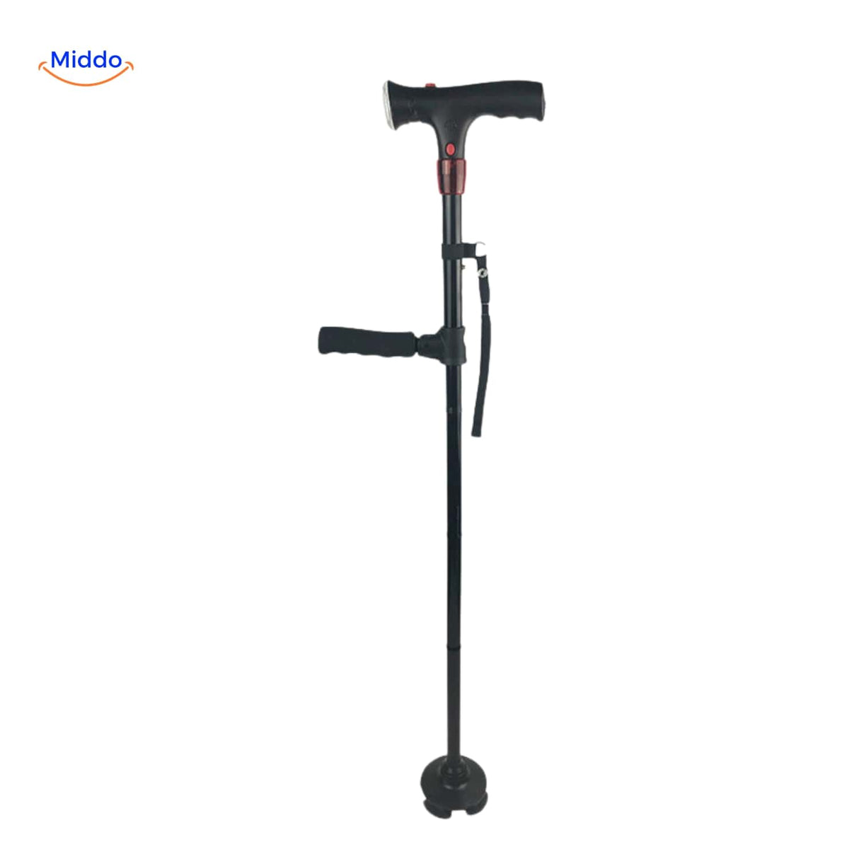 AluCare Stick leicht faltbarer Gehstock