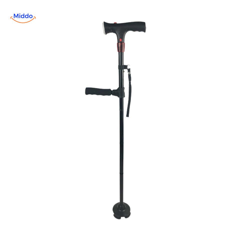 AluCare Stick leicht faltbarer Gehstock
