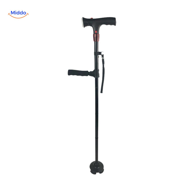 AluCare Stick leicht faltbarer Gehstock