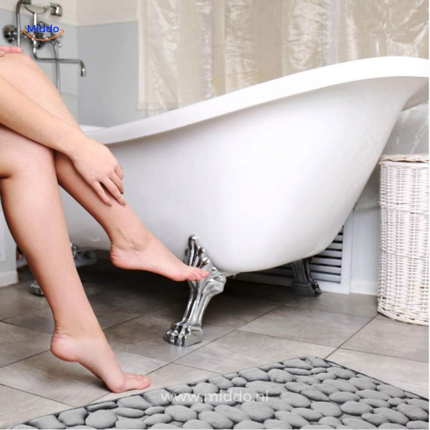 AquaMat Antirutsch-Badmatte – Ansicht 1