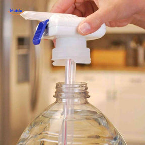 Aquapress Wasserpumpe elektrischer Wasserspender batteriebetrieben praktische Getränkepumpe