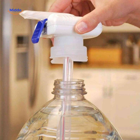 Aquapress Wasserpumpe elektrischer Wasserspender batteriebetrieben praktische Getränkepumpe