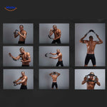 armflex trainer mehrere Trainingshaltungen für Armkraft und Schultern www.middo.de