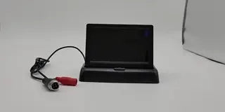 BabyGuard faltbarer Monitor mit Kabeln und einfacher Einrichtung