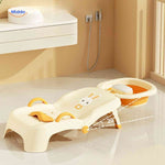 babysEase Baby-Badewanne mit Neigung und Schüssel – www.middo.de