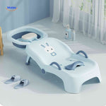 babysEase Baby-Badewanne mit Schüssel - Blaues Design | www.middo.de