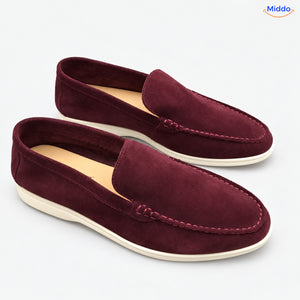 Beckwin Slipper – Bordeauxrot