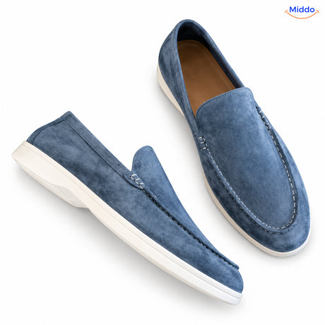 Beckwin Slipper – Graublau