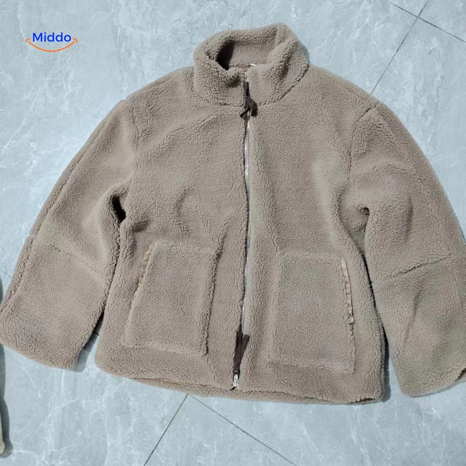 beige Jacke Boden