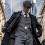 HerringLux™ Weste | Wolltweed, Fischgrätenmuster, britischer Erbe-Stil