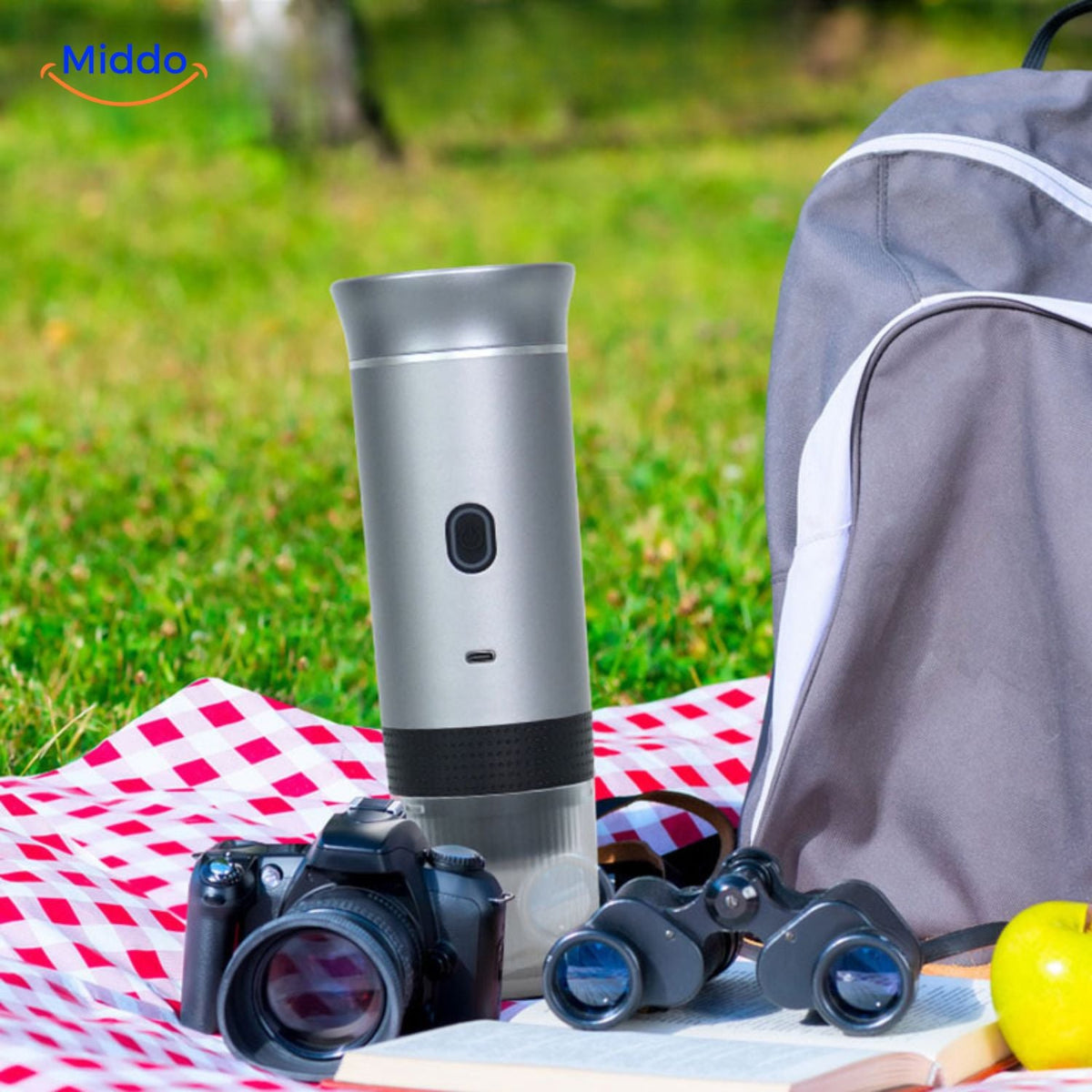 brewmaster 3 in 1 tragbare Kaffeemaschine mit Kapseln und Zucker