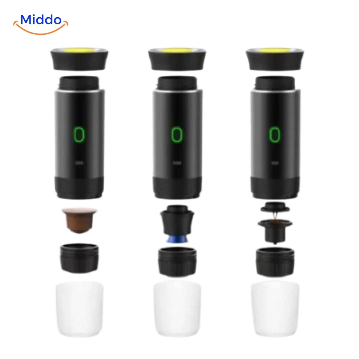 brewmaster 3 in 1 Installationsschritte für Kapseln und Kaffeepulver