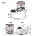 brushly cleaner abnehmbarer Wassertank und Touch-Bedienung www.middo.de